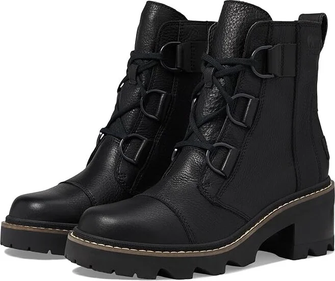 SOREL Joan Nowtm Lace Women's Boots Black/Black : 11 B - Medium
