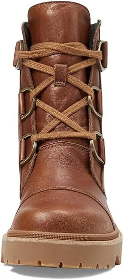 SOREL Joan Nowtm Lace Women's Boots Velvet Tan/Black : 10 B - Medium - Image 2