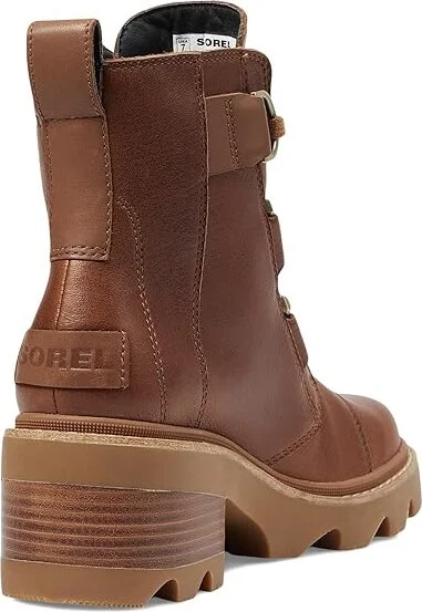 SOREL Joan Nowtm Lace Women's Boots Velvet Tan/Black : 10 B - Medium - Image 4