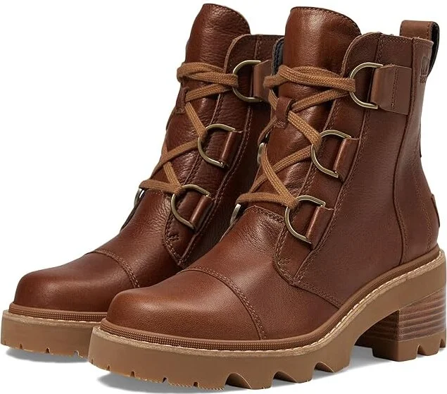 SOREL Joan Nowtm Lace Women's Boots Velvet Tan/Black : 10 B - Medium