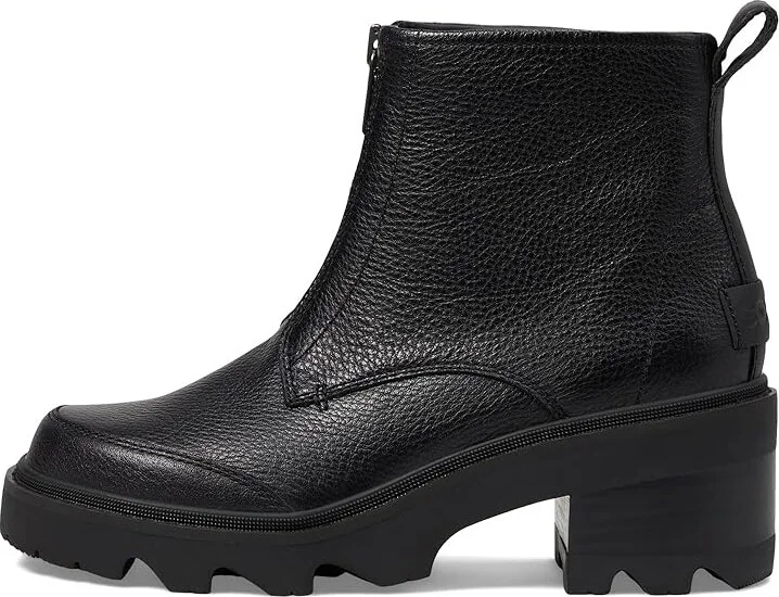 SOREL Joan Nowtm Zip Women's Boots Black/Black : 9.5 B - Medium, Leather - Image 5