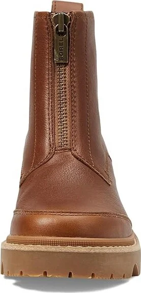 SOREL Joan Nowtm Zip Women's Boots Velvet Tan/Gum 2 : 10 B - Medium, Leather - Image 2