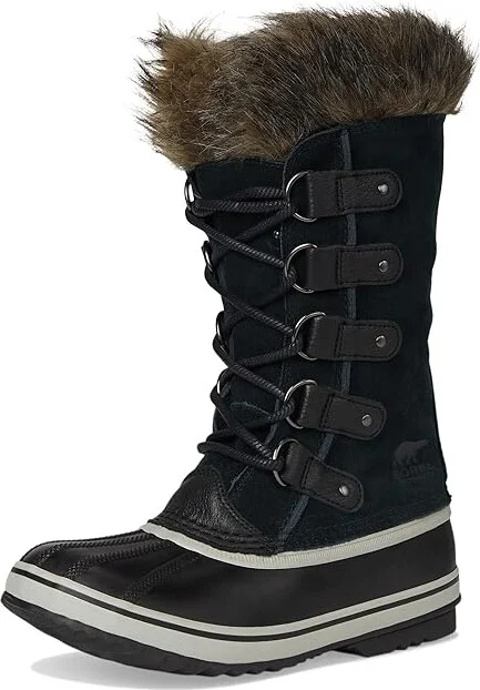 SOREL Joan Of Arctictm Waterproof Women's Snow Shoes Black/Quarry : 10 B - Medium, Rubber/Suede/Textile - Image 5