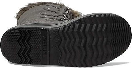 SOREL Joan Of Arctictm Waterproof Women's Snow Shoes Quarry/Black : 10.5 B - Medium, Rubber/Suede/Textile - Image 3