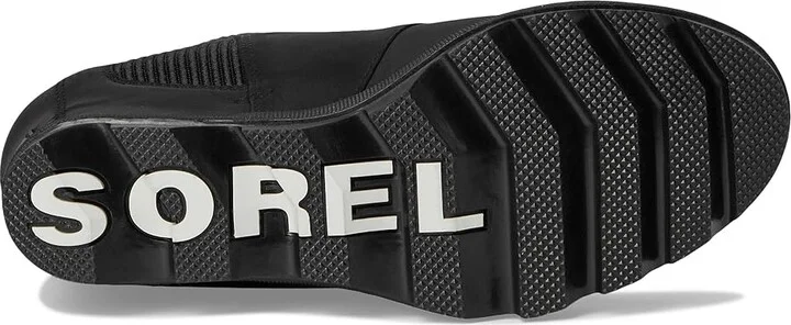 SOREL Joan Rhapsody Chelsea Wedge Women's Boots Black/Black : 6 B - Medium, Leather - Image 3