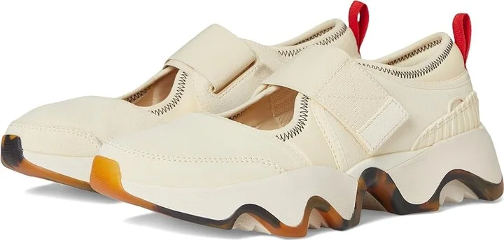 SOREL Kinetic Impact Ii Mj Women's Snow Shoes Honey White/Bright Red : 6.5 B - Medium, Suede