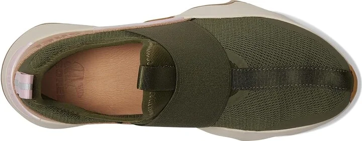 SOREL Kinetic Impact Ii Strap Women's Snow Shoes Utility Green/Pink Dawn : 6.5 B - Medium, Leather - Image 2