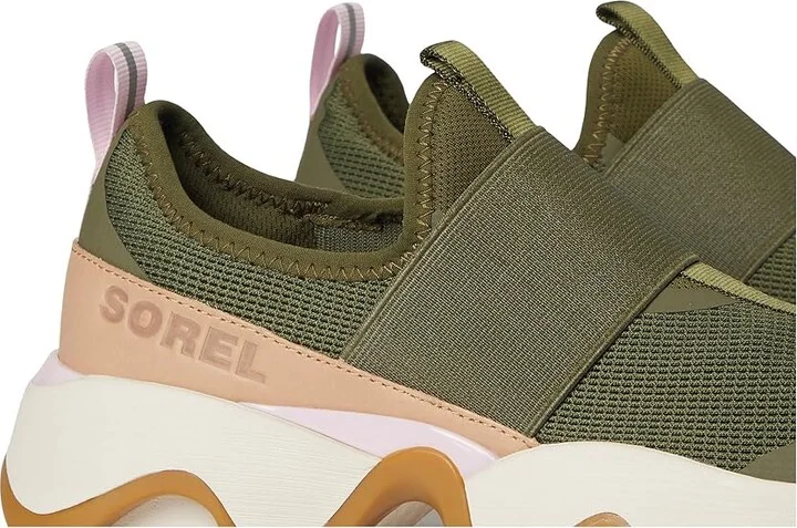SOREL Kinetic Impact Ii Strap Women's Snow Shoes Utility Green/Pink Dawn : 6.5 B - Medium, Leather - Image 7