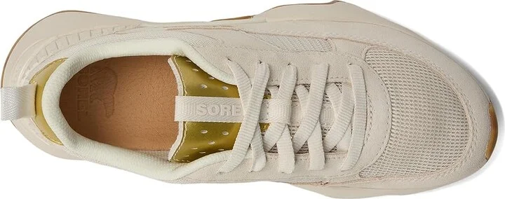 SOREL Kinetic Impact Ii Wonder Lace Women's Snow Shoes Honey White/Utility Green : 7.5 B - Medium, Leather/Suede/Textile - Image 8