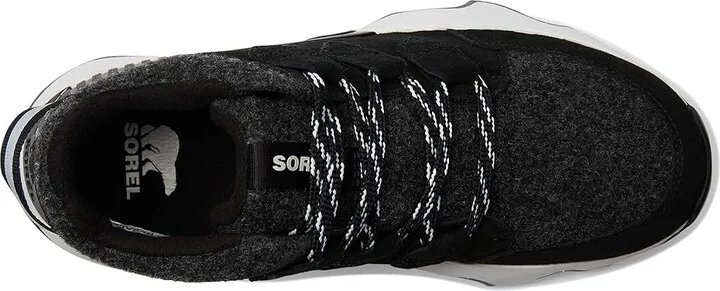 SOREL Kinetictm Impact Caribou Plus Waterproof Women's Snow Shoes Black/Sea Salt : 5 B - Medium, Rubber/Suede - Image 2