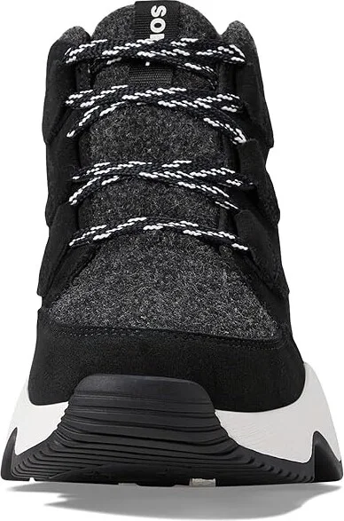 SOREL Kinetictm Impact Caribou Plus Waterproof Women's Snow Shoes Black/Sea Salt : 5 B - Medium, Rubber/Suede - Image 5