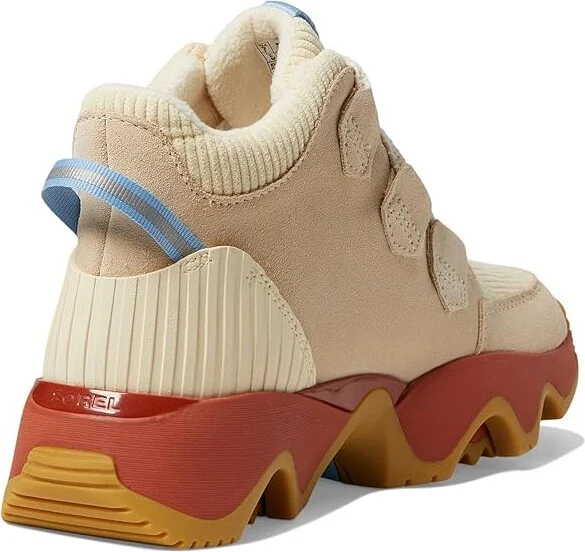 SOREL Kinetictm Impact Caribou Plus Waterproof Women's Snow Shoes Honey White/Sanguine : 10 B - Medium, Rubber/Suede - Image 4