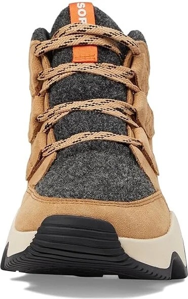 SOREL Kinetictm Impact Caribou Plus Waterproof Women's Snow Shoes Tawny Buff/Black : 5.5 B - Medium, Rubber/Suede - Image 2