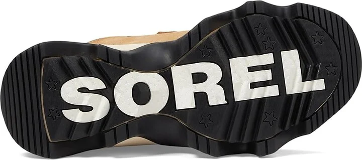SOREL Kinetictm Impact Caribou Plus Waterproof Women's Snow Shoes Tawny Buff/Black : 5.5 B - Medium, Rubber/Suede - Image 3