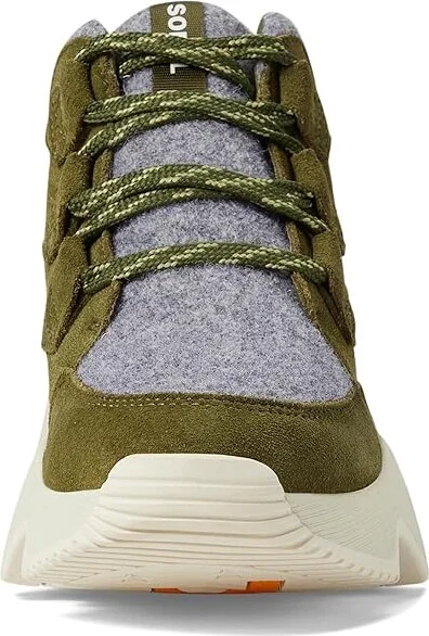 SOREL Kinetictm Impact Caribou Plus Waterproof Women's Snow Shoes Utility Green/Light Aloe : 9 B - Medium, Rubber/Suede - Image 5