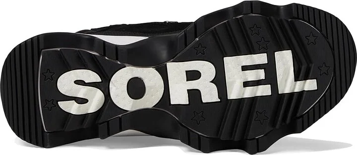 SOREL Kinetictm Impact Conquest Plus Waterproof Women's Snow Shoes Black/Sea Salt : 7 B - Medium, Suede - Image 3