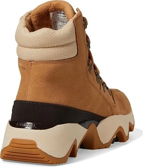 SOREL Kinetictm Impact Conquest Plus Waterproof Women's Snow Shoes Tawny Buff/Ceramic : 5 B - Medium, Suede - Image 4