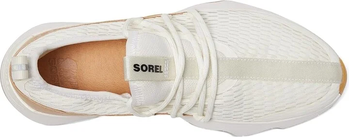 SOREL Kinetictm Impact II Lace Women's Shoes Sea Salt/Gum 16 : 7 B - Medium, Leather/Textile - Image 2