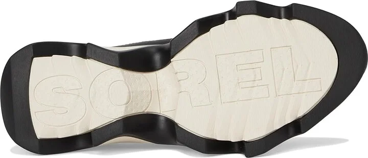 SOREL Kinetictm Impact II Strap Women's Shoes Black/Chalk : 9.5 B - Medium, Leather/Textile - Image 3