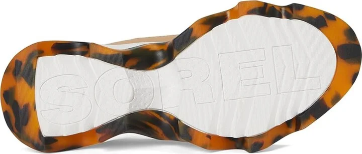 SOREL Kinetictm Impact II Strap Women's Shoes Sea Salt/Sea Salt : 9.5 B - Medium, Leather/Textile - Image 3