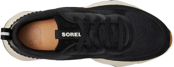 SOREL Kinetictm Impact II Wonder Lace Women's Shoes Black/Chalk : 9.5 B - Medium, Leather/Suede - Image 2