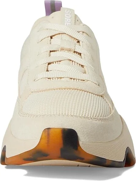SOREL Kinetictm Impact II Wonder Lace Women's Shoes Honey White/Euphoric Lilac : 10 B - Medium, Leather/Suede - Image 5