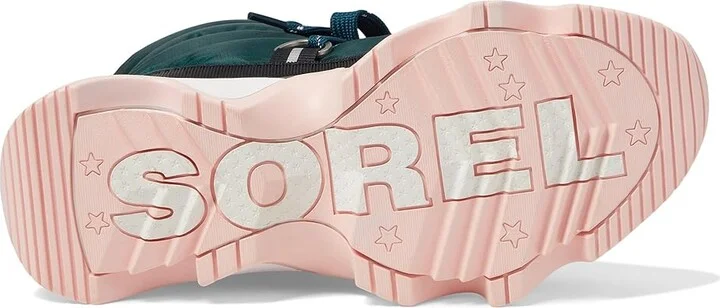 SOREL Kinetictm Impact NXT Boot Waterproof Women's Boots Midnight Teal/Vintage Pink : 8 B - Medium, Leather/Textile - Image 3