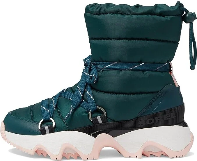 SOREL Kinetictm Impact NXT Boot Waterproof Women's Boots Midnight Teal/Vintage Pink : 8 B - Medium, Leather/Textile - Image 5
