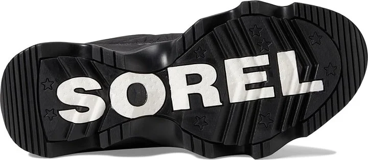 SOREL Kinetictm Impact Puffy Zip Waterproof Women's Shoes Black/Sea Salt 1 : 11 B - Medium, Synthetic/Textile - Image 3