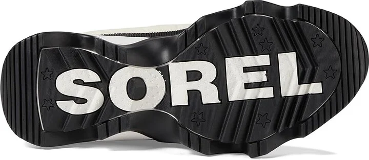 SOREL Kinetictm Impact Puffy Zip Waterproof Women's Shoes Chalk/Black : 10 B - Medium, Synthetic/Textile - Image 3
