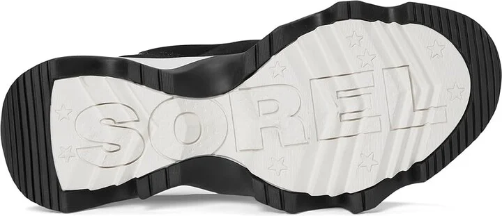 SOREL Kinetictm Impact Short Boot Waterproof Women's Snow Shoes Black/Sea Salt : 11 B - Medium, Suede - Image 3