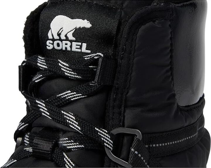 SOREL Kinetictm Impact Sport Waterproof Women's Snow Shoes Black/Sea Salt : 11 B - Medium - Image 5