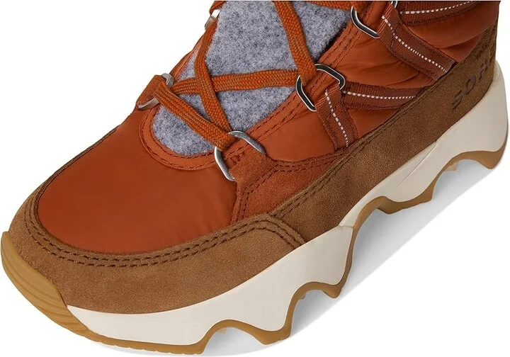 SOREL Kinetictm Impact Sport Waterproof Women's Snow Shoes Sanguine/Velvet Tan : 8.5 B - Medium - Image 2