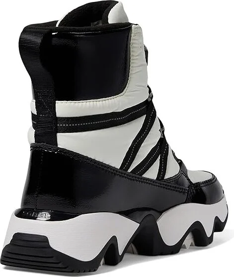 SOREL Kinetictm Impact Sport Waterproof Women's Snow Shoes Sea Salt/Black : 8 B - Medium - Image 4