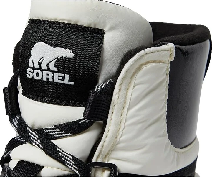 SOREL Kinetictm Impact Sport Waterproof Women's Snow Shoes Sea Salt/Black : 8 B - Medium - Image 5