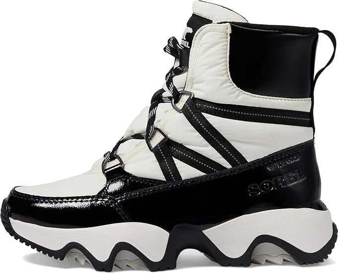 SOREL Kinetictm Impact Sport Waterproof Women's Snow Shoes Sea Salt/Black : 8 B - Medium - Image 6