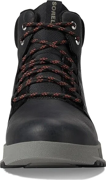SOREL Mac Hilltm Lite Mid Plus Waterproof Men's Boots Black/Quarry : 7.5 D - Medium, Leather/Rubber - Image 2