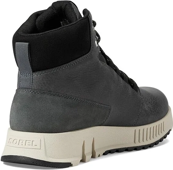 SOREL Mac Hilltm Lite Mid Plus Waterproof Men's Boots Grill/Black : 9 D - Medium, Leather/Rubber - Image 4