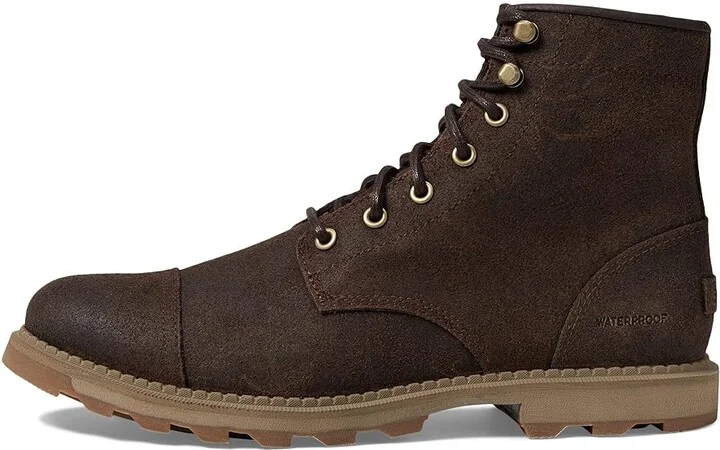 SOREL Madsontm II Chore Waterproof Men's Boots Tobacco/Gum 10 : 10 D - Medium, Leather - Image 5