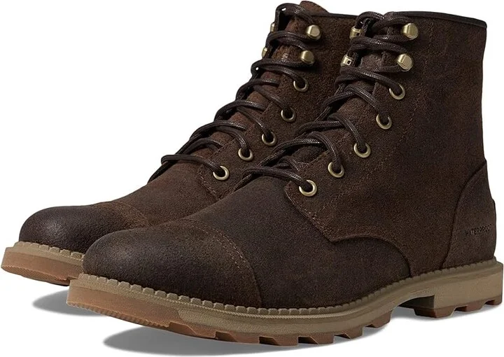SOREL Madsontm II Chore Waterproof Men's Boots Tobacco/Gum 10 : 10 D - Medium, Leather