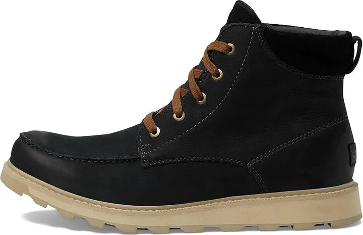 SOREL Madsontm II Moc Toe Waterproof Men's Boots Coal : 9 D - Medium, Suede - Image 6