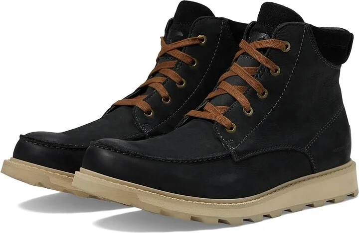 SOREL Madsontm II Moc Toe Waterproof Men's Boots Coal : 9 D - Medium, Suede