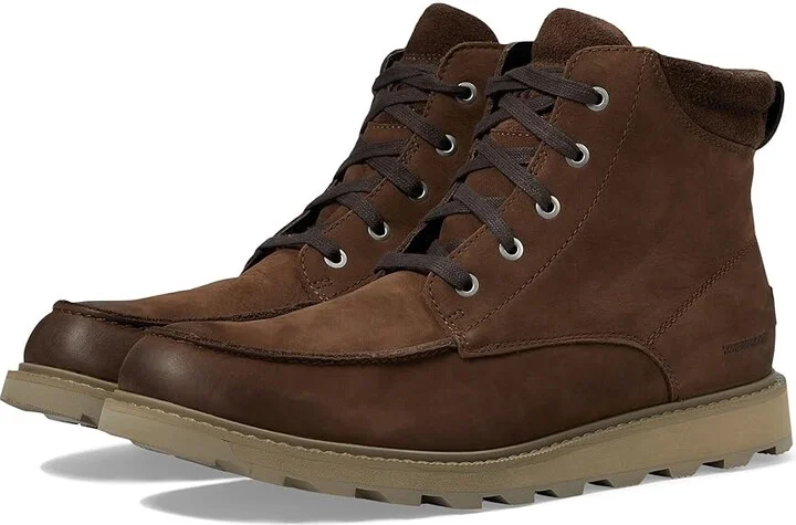 SOREL Madsontm II Moc Toe Waterproof Men's Boots Tobacco : 11.5 D - Medium, Suede