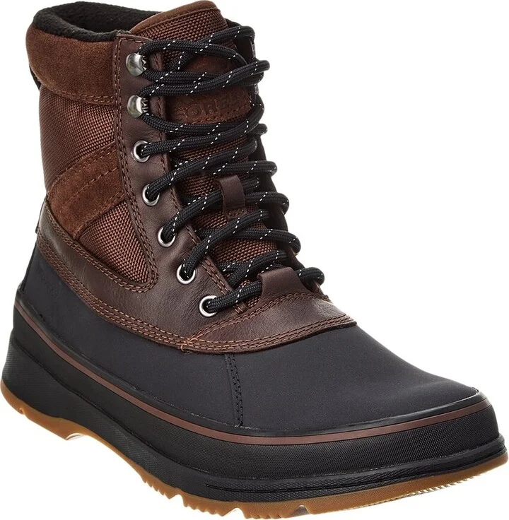 Sorel Men's Ankeny Ii Waterproof Canvas & Leather Hiker Boot