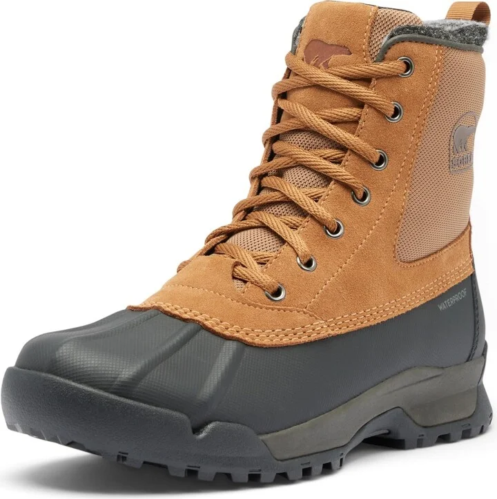 SOREL Men's Buxton Lite Waterproof Boot - Elk