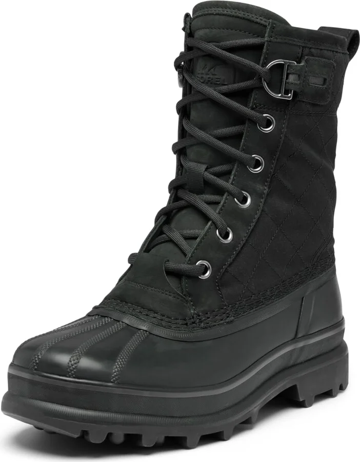 SOREL Men's Caribou Royal Waterproof Boot - Black