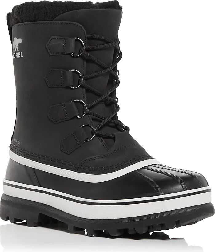 Sorel Men's Caribou Waterproof Nubuck Leather Cold-Weather Boots