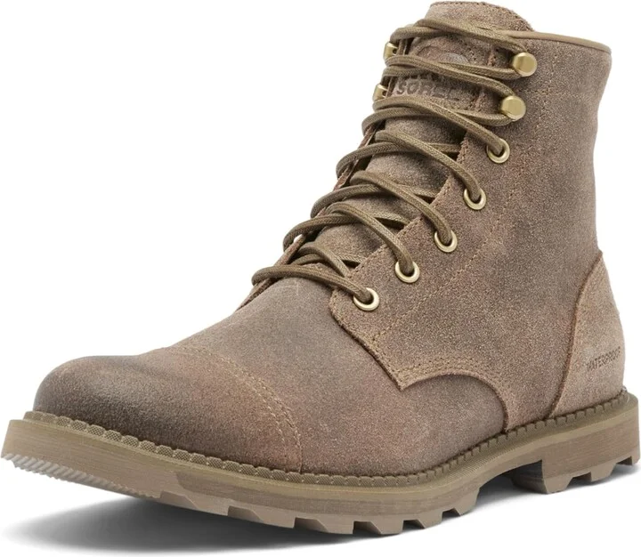 SOREL Men's Madson ll Chore Waterproof Boot - Wet Sand