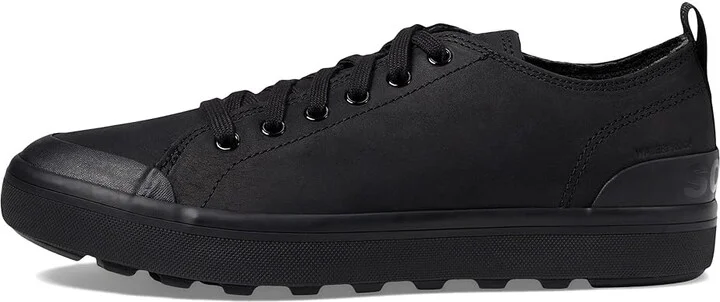 SOREL Metrotm II Low Waterproof Men's Shoes Black/Sea Salt : 10 D - Medium, Leather/Suede - Image 6