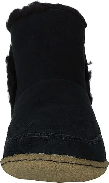 SOREL Nakiskatm Bootie Women's Slippers Black/Sage : 10 B - Medium, Suede - Image 5